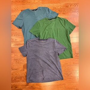 3 Tommy Hilfiger Short Sleeve Crewneck Tees - Blue, Green, Teal